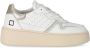 D.a.t.e. Witte Platinum Leren Sneakers White Dames - Thumbnail 8