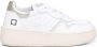 D.a.t.e. Witte Platinum Leren Sneakers White Dames - Thumbnail 1