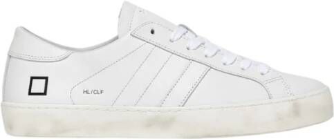 D.a.t.e. Witte Lage Hill Date Sneakers White Heren
