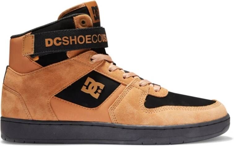 DC Shoes Trendy Mode Sneakers voor Mannen Brown Heren