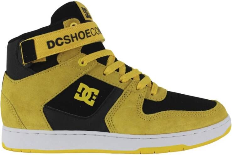 DC Shoes Trendy Herenmode Sneakers Yellow Heren