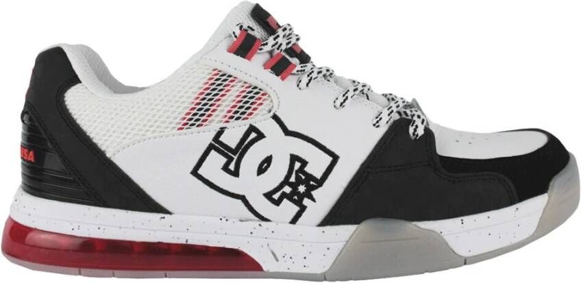 DC Shoes Premium Leren Sneakers met Geborduurd Logo Multicolor Heren