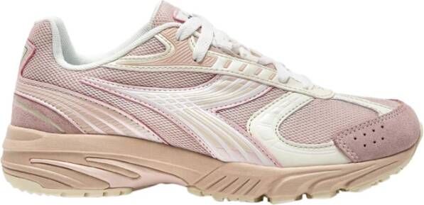 Diadora Roze Sneakers Elegante Damesstijl Pink Dames