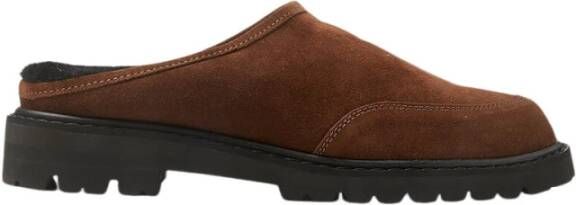 Diemme Maggiore Slip-Ons: Luxe Suède Loafers Brown Unisex