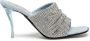 Diesel D-Sydney Sdl S Sandals Mule sandals with rhinestone band Gray Dames - Thumbnail 1