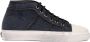Dolce & Gabbana Vintage Mid-Top Sneakers Made in Italy Blue Heren - Thumbnail 1