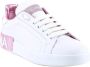 Dolce & Gabbana Witte Leren Sneakers Aw23 White Dames - Thumbnail 1