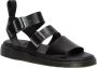 Dr Martens Gryphon sandals in brando leather with straps Dr. Martens Zwart - Thumbnail 7