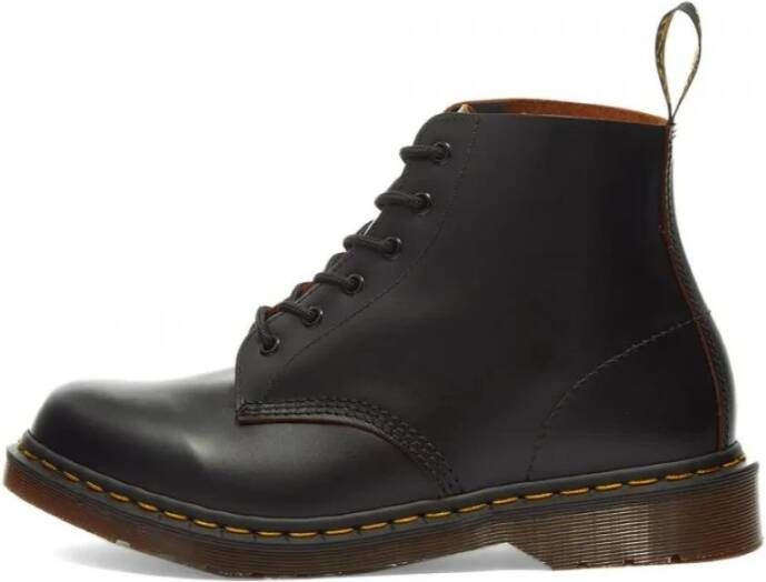 Dr. Martens Vintage 101 Boot Quilon Gemaakt in Engeland Zwart Black Heren