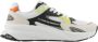 Emporio Armani EA7 Witte Sneakers Sonic Mix Hardloopschoenen Multicolor Heren - Thumbnail 1