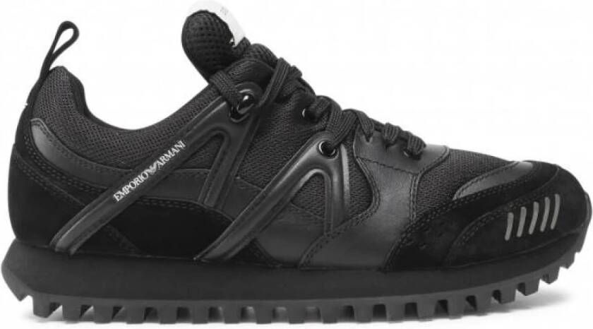 Emporio Armani Heren X4X555Xm996Nero Sneakers Black Heren