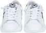 2Star Witte en zwarte pailletten sneakers White Dames - Thumbnail 2