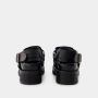 Acne Studios Pre-owned Leather flats Black Dames - Thumbnail 3