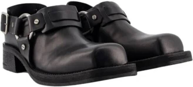 Acne Studios Pre-owned Leather flats Black Dames