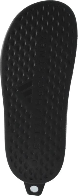 adidas by stella mccartney Slippers met logo Black Dames