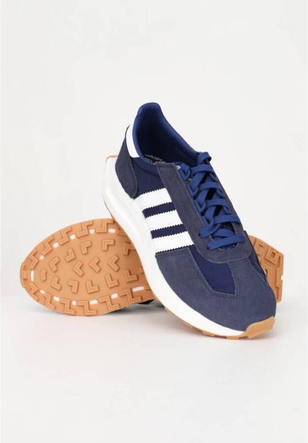 Adidas Blauwe Sneakers Blauw Heren