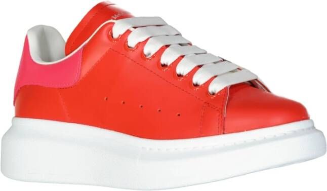 alexander mcqueen Oversized Sneakers Vrouwen Dubbelkleurig Italië Red Dames