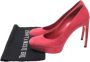Alexander McQueen Pre-owned Suede heels Red Dames - Thumbnail 7