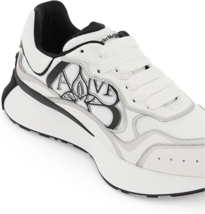 alexander mcqueen Luxe Sprint Runner Sneakers White Heren