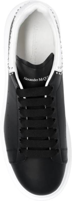 alexander mcqueen Studded Leren Sneakers Black Heren