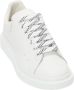 Alexander mcqueen Witte Oversized Leren Sneakers met Spoiler White Heren - Thumbnail 4