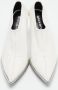 Alexander Wang Pre-owned Leather boots White Dames - Thumbnail 3