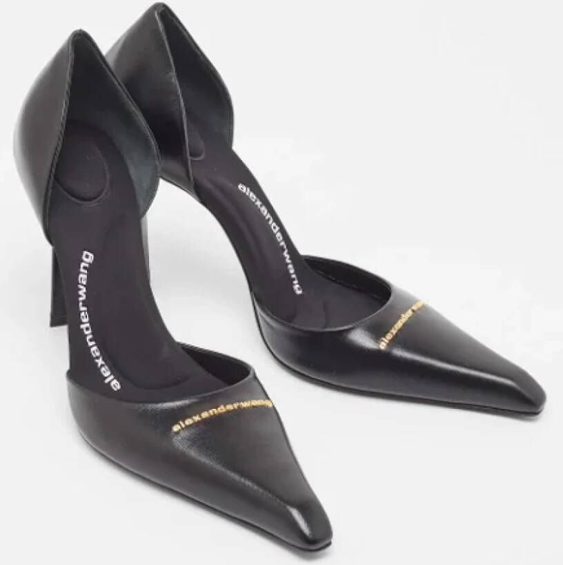 Alexander Wang Pre-owned Leather heels Black Dames