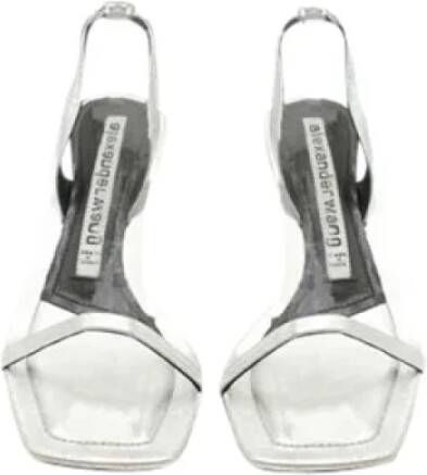 Alexander Wang Pre-owned Leather sandals Gray Dames