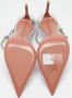 Amina Muaddi Pre-owned Leather heels Gray Dames - Thumbnail 6