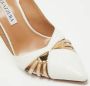 Aquazzura Pre-owned Leather heels White Dames - Thumbnail 8