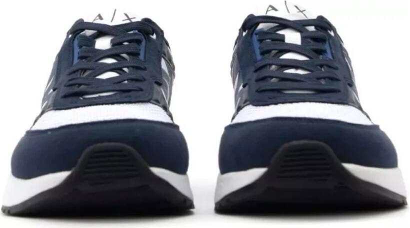 Armani Exchange Laced Shoes Blauw Heren