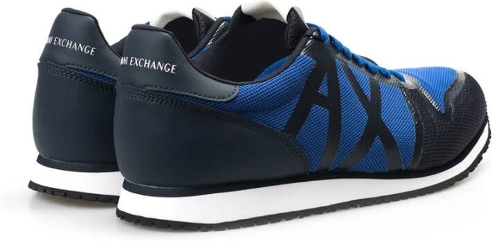 Armani Exchange Sneakers Blauw Heren