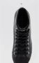Armani Exchange Zwarte Vetersneakers Hoge Top Model Black Dames - Thumbnail 6
