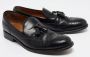 Armani Pre-owned Leather flats Black Heren - Thumbnail 4