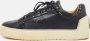 Armani Pre-owned Leather sneakers Black Dames - Thumbnail 2