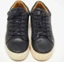 Armani Pre-owned Leather sneakers Black Dames - Thumbnail 3