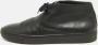 Armani Pre-owned Leather sneakers Black Dames - Thumbnail 2