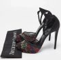 Armani Pre-owned Mesh sandals Black Dames - Thumbnail 9
