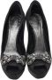 Armani Pre-owned Satin heels Black Dames - Thumbnail 2