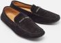 Armani Pre-owned Suede flats Black Heren - Thumbnail 3