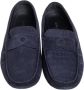 Armani Pre-owned Suede flats Blue Dames - Thumbnail 2