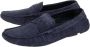 Armani Pre-owned Suede flats Blue Dames - Thumbnail 3