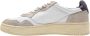 Autry Lage Dames Wit Paarse Sneakers Multicolor Dames - Thumbnail 2