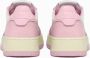 Autry Witte en Roze Lage Leren Sneakers Witte Roze Leren Sneakers voor Dames Multicolor White Dames - Thumbnail 5