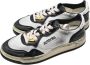 Autry Mesh Suede White Silver Sneakers Multicolor Dames - Thumbnail 3
