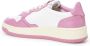 Autry Roze Sneakers met Geperforeerde Neus Pink Dames - Thumbnail 7
