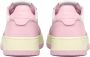 Autry Witte en Roze Lage Leren Sneakers Witte Roze Leren Sneakers voor Dames Multicolor White Dames - Thumbnail 52
