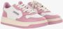 Autry Roze Sneakers met Geperforeerde Neus Pink Dames - Thumbnail 12