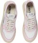 Autry Witte en Roze Lage Leren Sneakers Witte Roze Leren Sneakers voor Dames Multicolor White Dames - Thumbnail 22