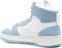 Axel Arigato Wit Stoffig Blauwe High-Top Sneakers White Dames - Thumbnail 2